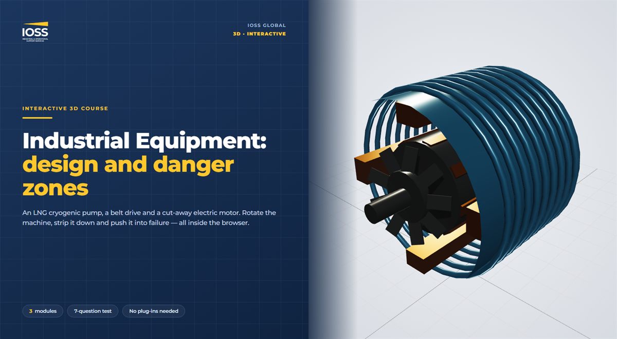 Industrial equipment in 3D